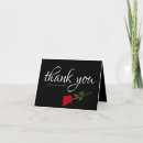 Search for gothic thank you cards Black white