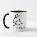 Search for crazy saying mugs Cat lady