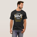 Search for last name thing tshirts Surname