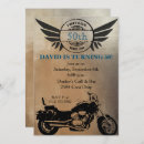 Search for motorcycle party invitations Men