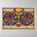 Search for vintage star map posters Retro