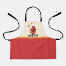 Search for red cat aprons Cute
