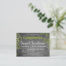 Search for green and silver invitations Trendy