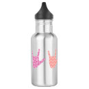 Search for sign language water bottles I love you