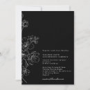 Search for black and white floral invitations Line drawing