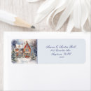 Search for victorian return address labels Snow