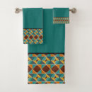 Search for gold and teal bath towels Geometric