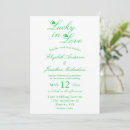 Search for march wedding invitations Shamrock