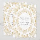 Search for stylised invitations Gold