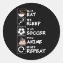 Search for eat sleep soccer stickers Goalkeeper