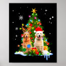 Search for golden retriever posters Xmas offer today