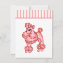 Search for poodle invitations Retro