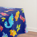 Search for dinosaur tablecloths Colourful