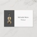 Search for performer business cards Musician