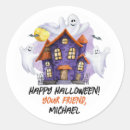 Search for ghost house stickers Boo