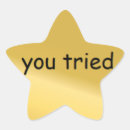 Search for tried stickers Gold