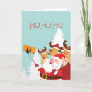Search for selfie christmas cards Santa