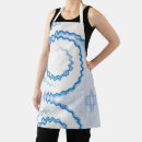 Search for blue swirl pattern aprons Retro