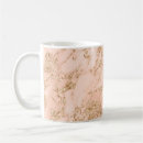 Search for gold glitter marble mugs Blush pink