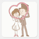 Search for brown bride stickers Heart