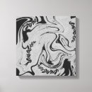 Search for black and white floral canvas prints Wall