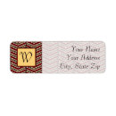 Search for leopard print return address labels Trendy