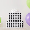 Search for black and white polka dot wrapping paper Elegant