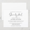 Search for black mail invitations Minimalist