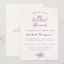 Search for amethyst bridal shower invitations Purple