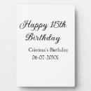Search for simple plaques Happy birthday