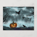 Search for glowing eye postcards Pumpkin
