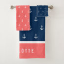 Search for anchor bath towels Nautical