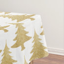 Search for gold white christmas tablecloths Winter