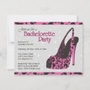 Search for high heel shoes party invitations Zebra