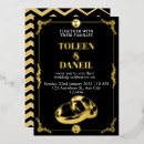 Search for gold foil art deco invitations Boho