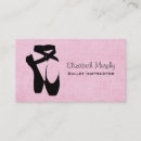 Search for classical dance business cards Ballet