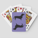 Search for dachshund playing cards Wiener
