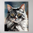 Search for long haired cat art Animal