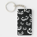 Search for halloween graphics key rings Black