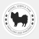 Search for papillon dog stickers Cute