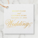 Search for luxurious wedding gifts Gold foil