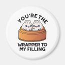 Search for wrappers magnets Food pun