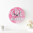 Search for soccer clocks Girl