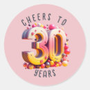 Search for 30 years stickers 30th anniversary
