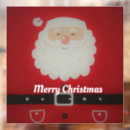 Search for santa claus window decals Red