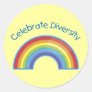 Search for celebrate diversity stickers Rainbow