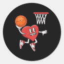 Search for heart basketball stickers Kids