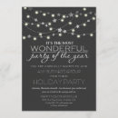 Search for string lights seasonal invitations Business