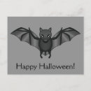 Search for bat cartoon postcards Halloween