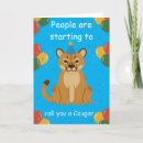 Search for cougar birthday cards Funny